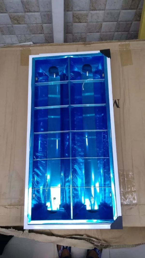Flourescent Louver T8 Tube Light Fixture