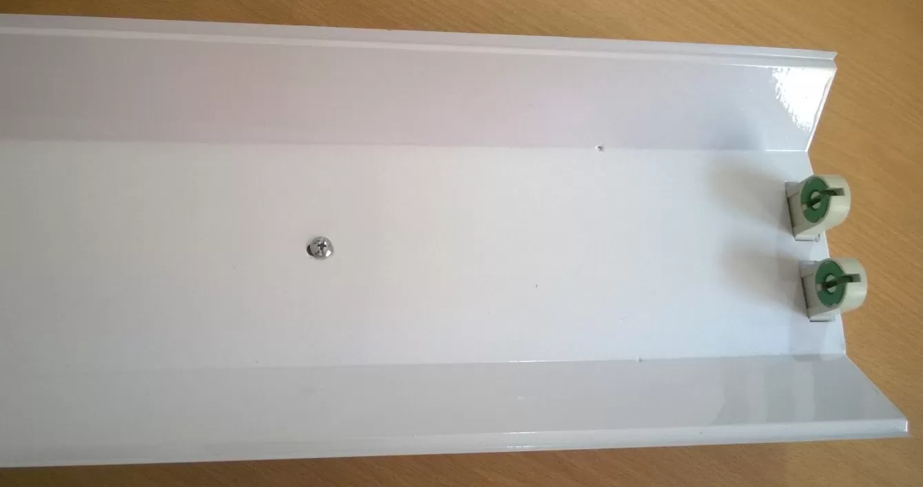 Double Ind. Light Shade Powder Coated