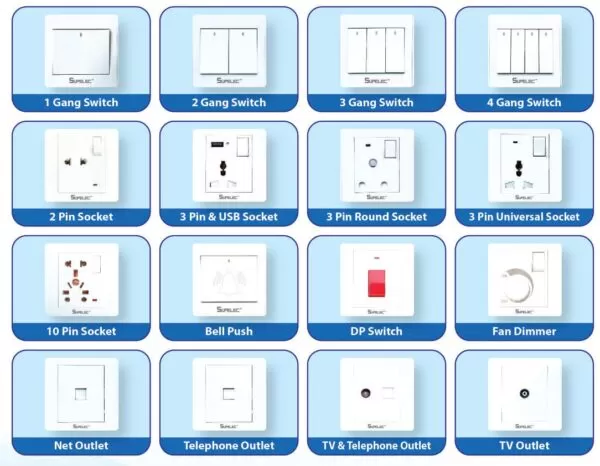 SUPELEC Switch & Sockets